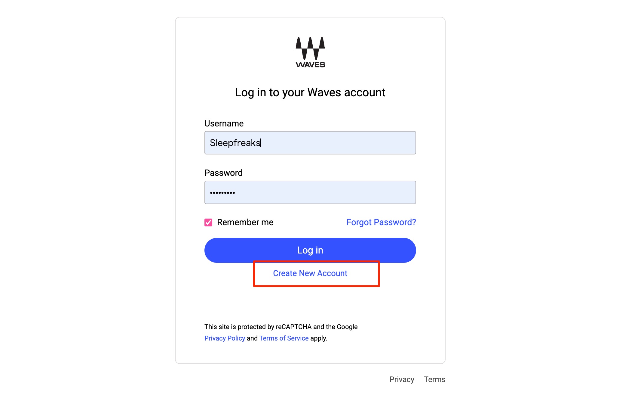 Login_Waves