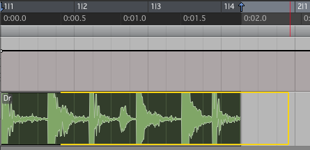 Protools タイムストレッチ 2 Protools タイムストレッチ 2