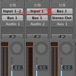 AUXを使った処理