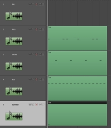 Logic MIDI分割 2 Logic MIDI分割 2