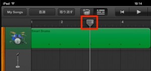 再生カーソル