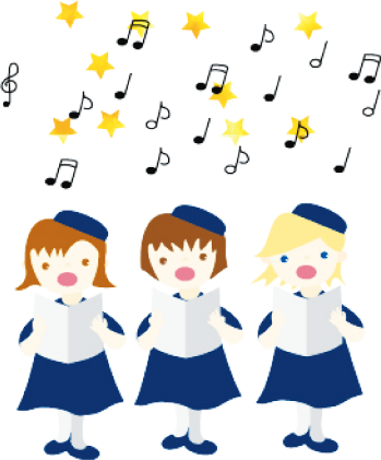 音程を歌う
