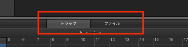 タブメニューの表示