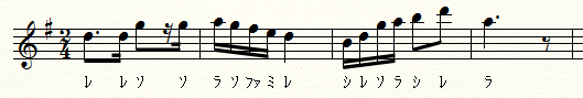 楽譜1