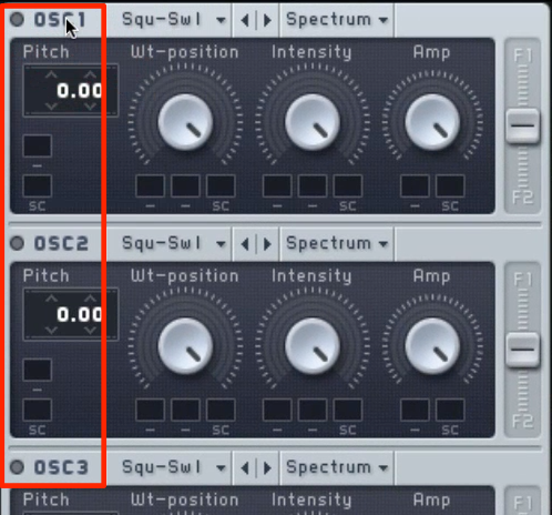 OSCオフ