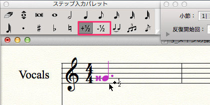 シャープ、フラット