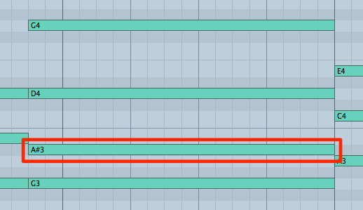 構成音以外