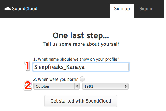 Signup