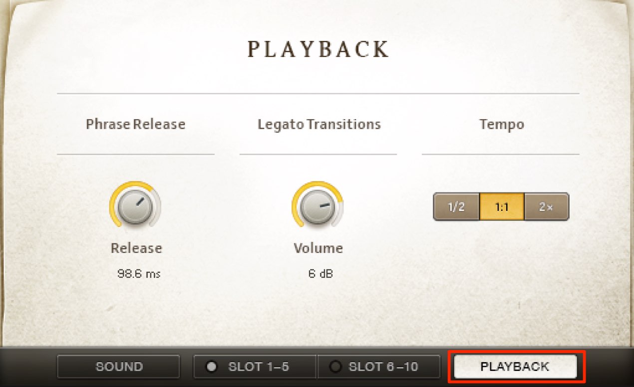 Playback