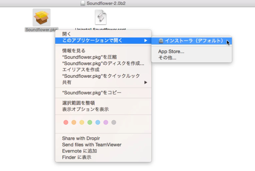 Sundflower_インストーラ