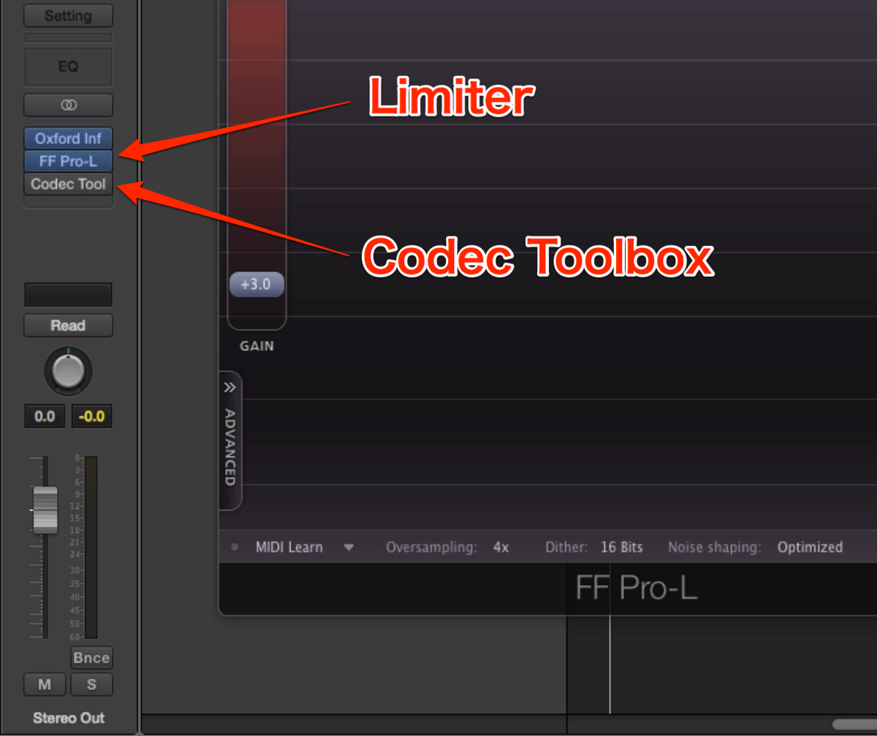 Sonnox Codec Toolbox_1_順序