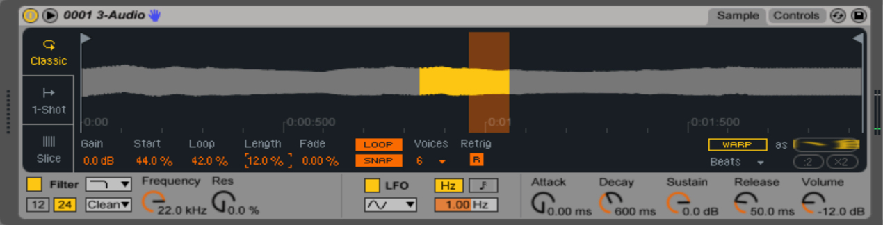 Ableton Live Simpler