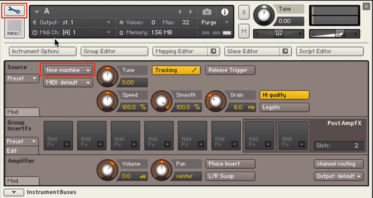 kontakt Edit