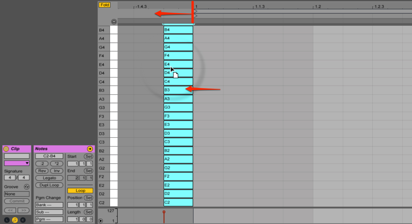 ableton live foldボタン_4