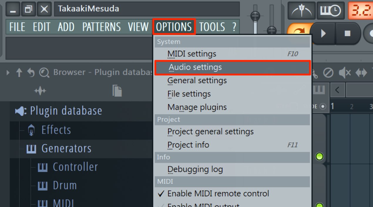 Audio Settings