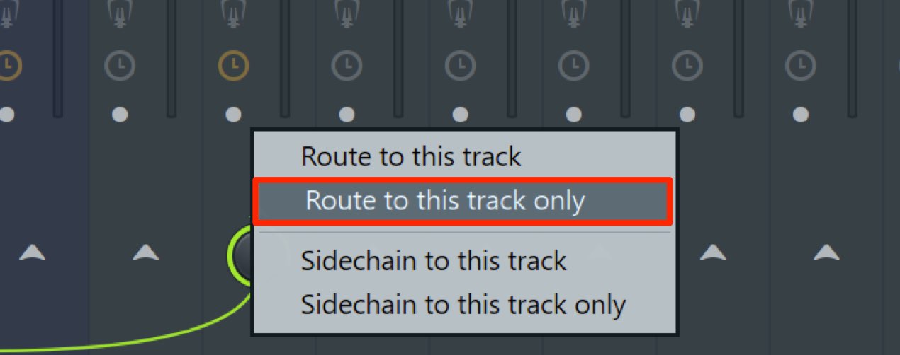 Route to this track only