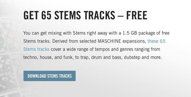 STEMS TRACKS FREE