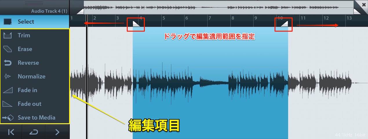 エディター内容