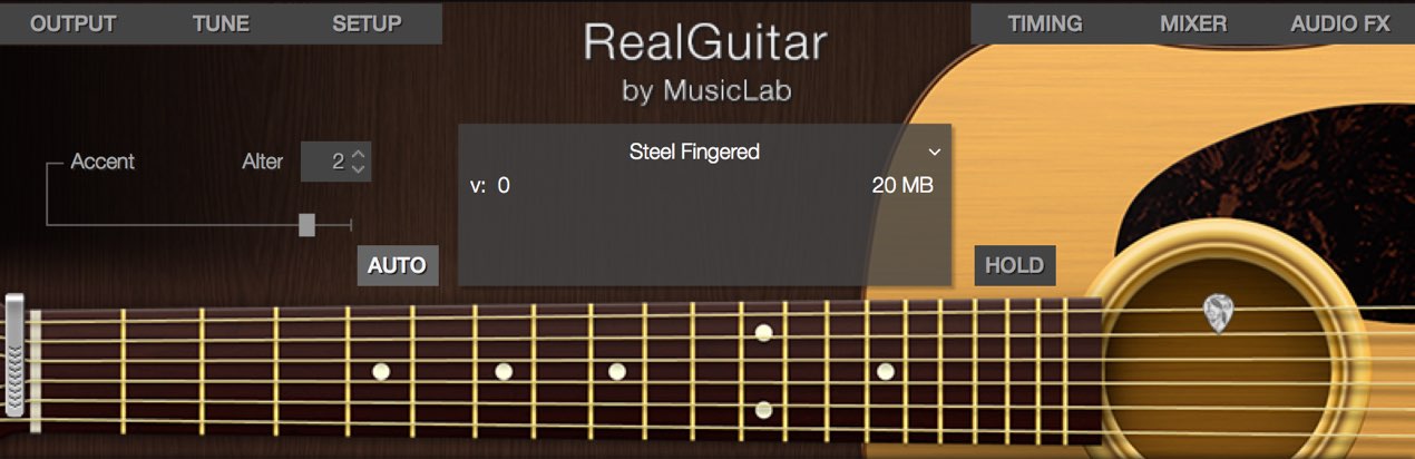 Realguitar オーソライズ