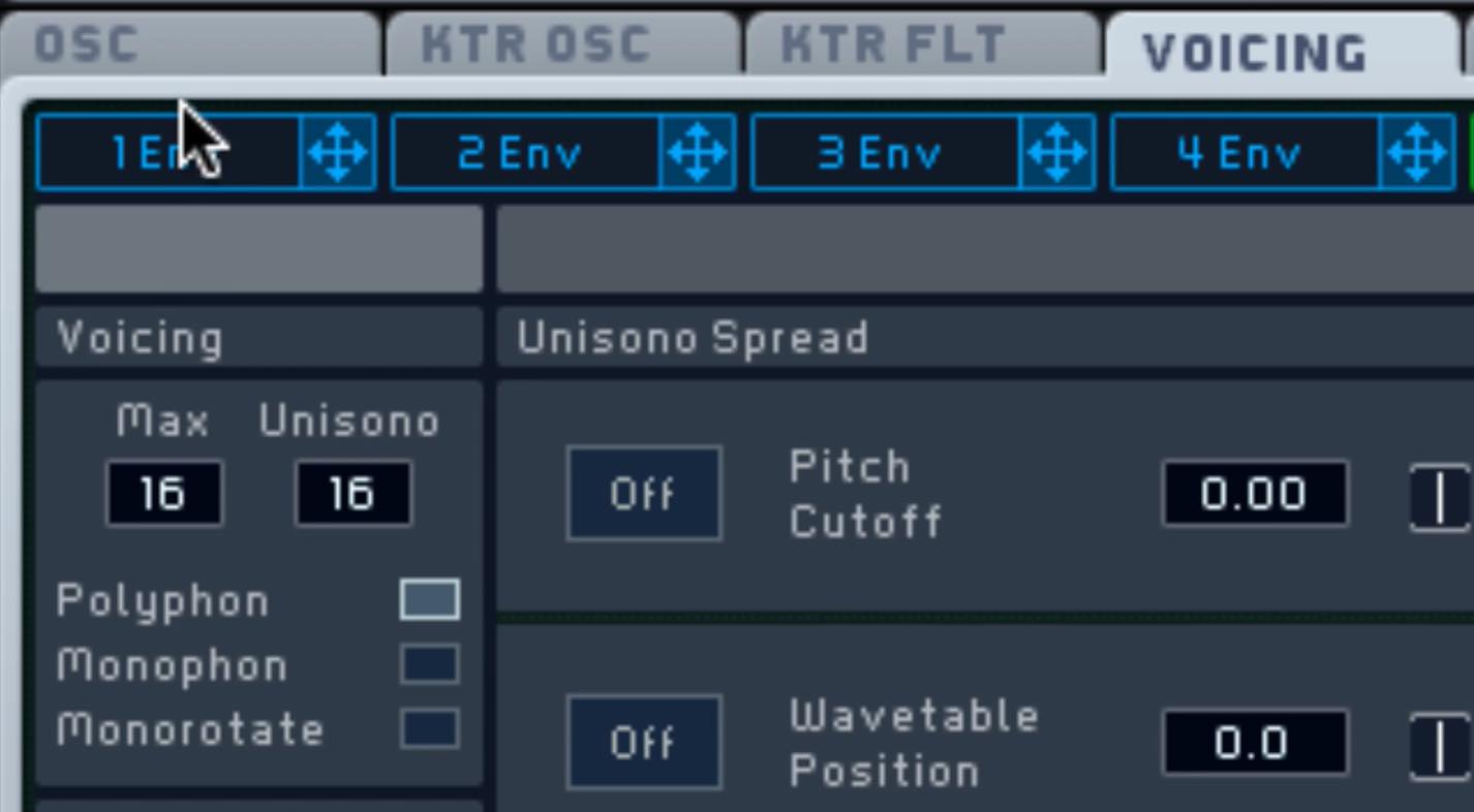 voicing