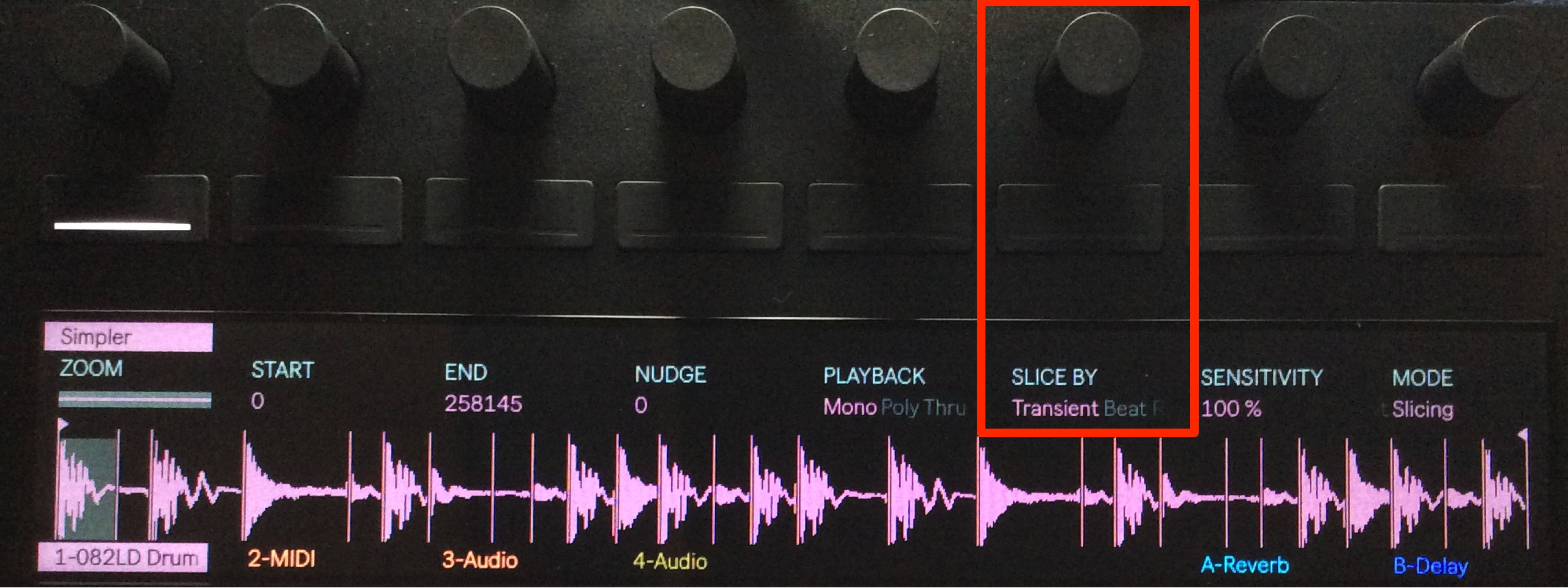 Mode slice