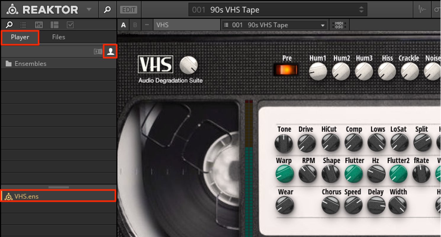 Reaktor 6 VHS