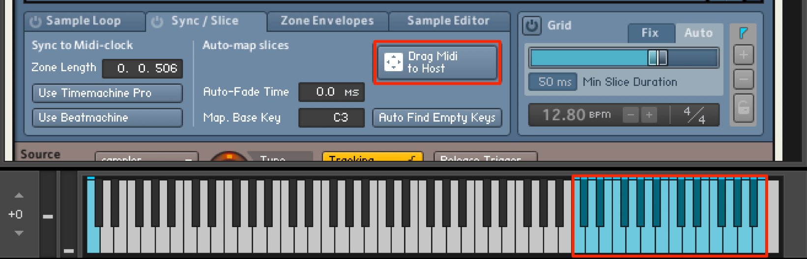 MIDI KEY
