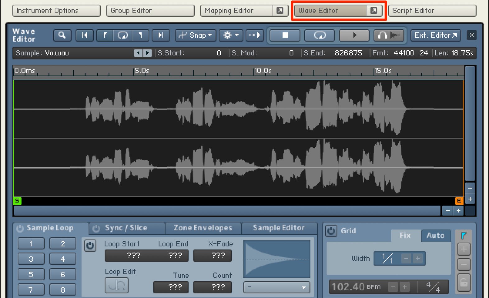 Wave Editor