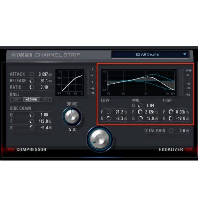 Morphing Ch Strip EQ