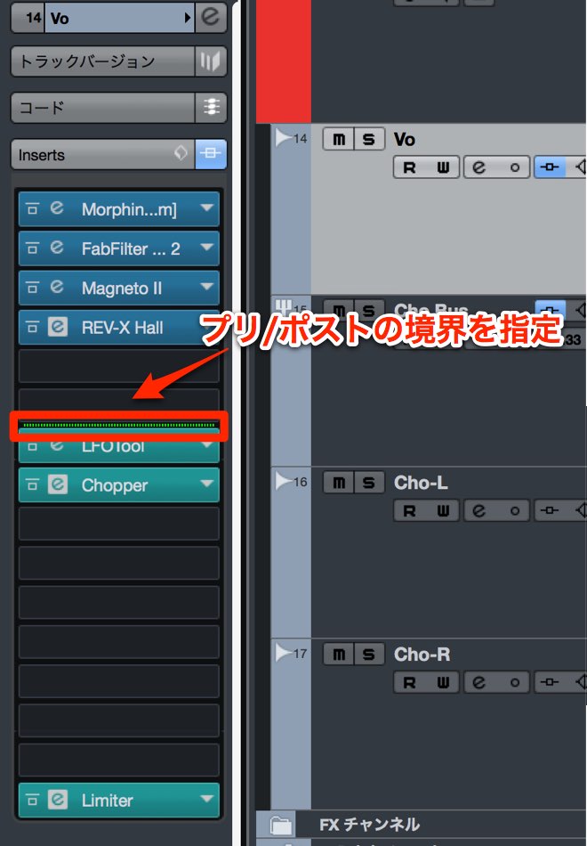 プリ_ポストの境界線を指定