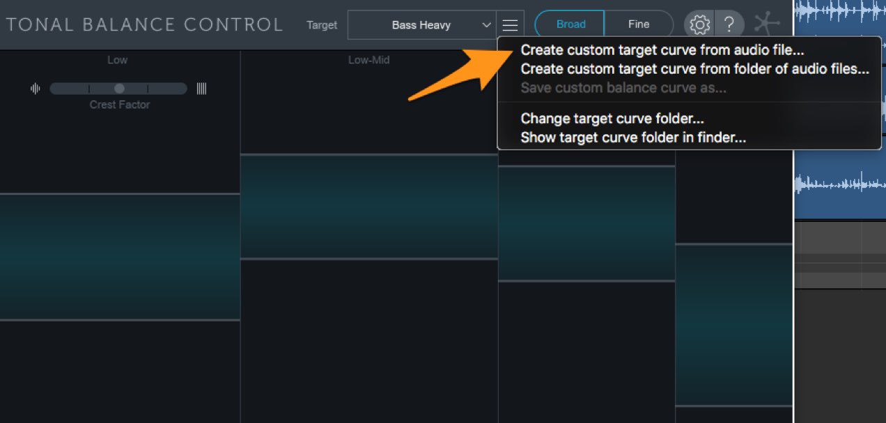 Tonal Balance Control
