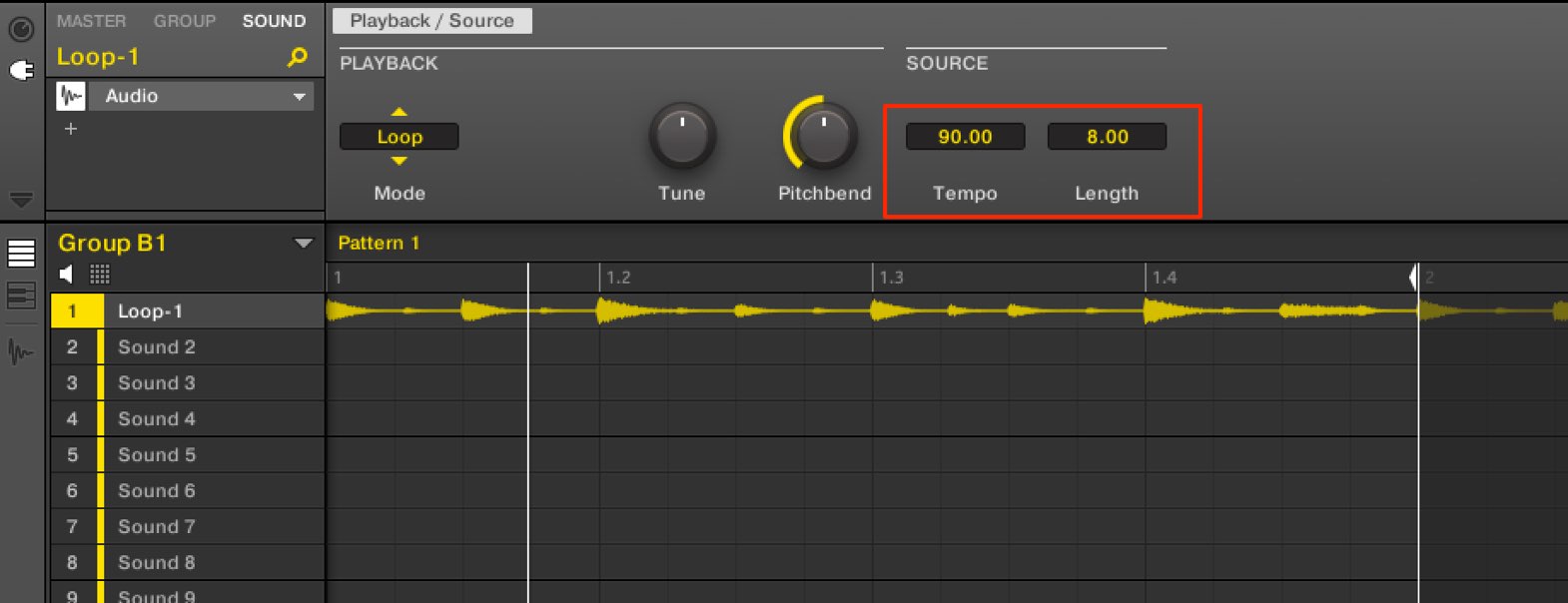Tempo Length