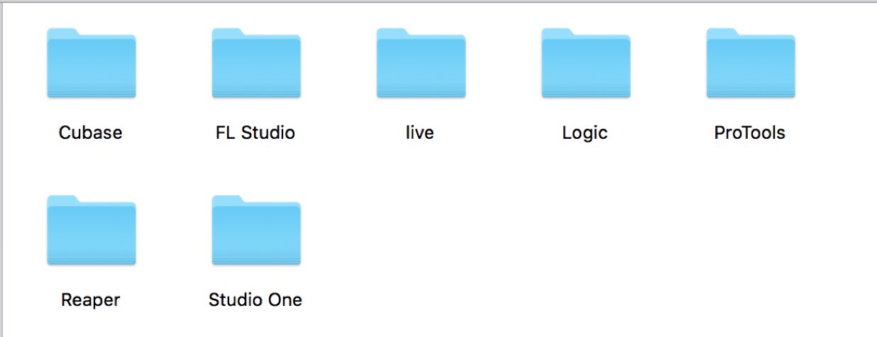 daw templates