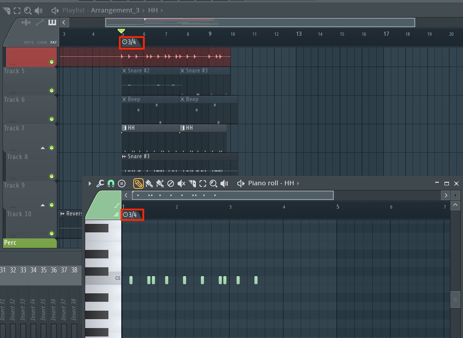 Copy Time Signature