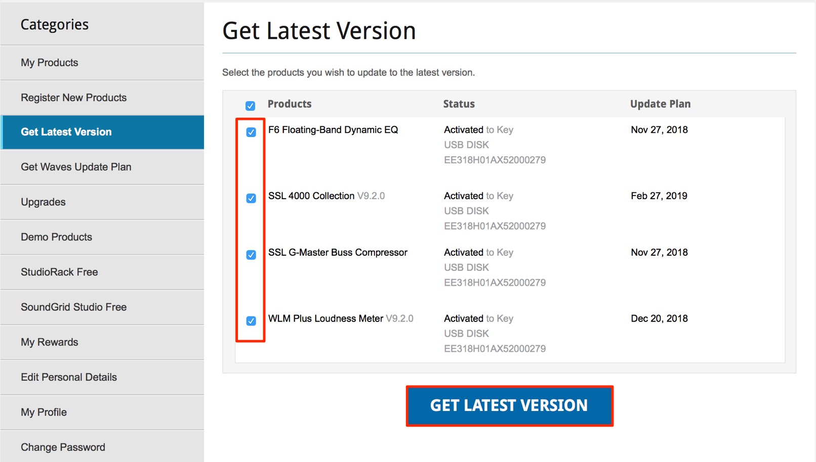 Get Latest Version | Waves