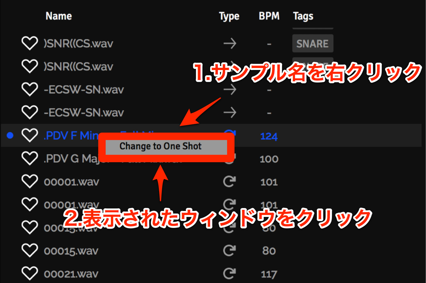10_ Change to One Shot
