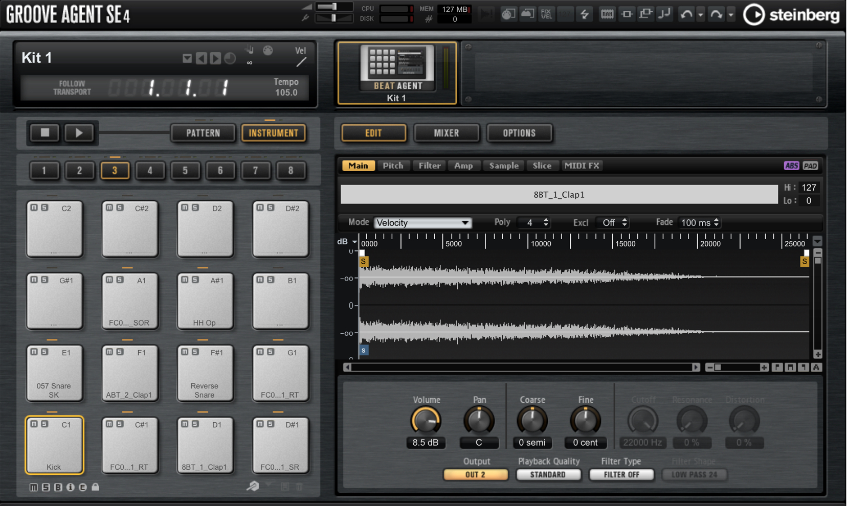 GROOVE AGENT SE 4