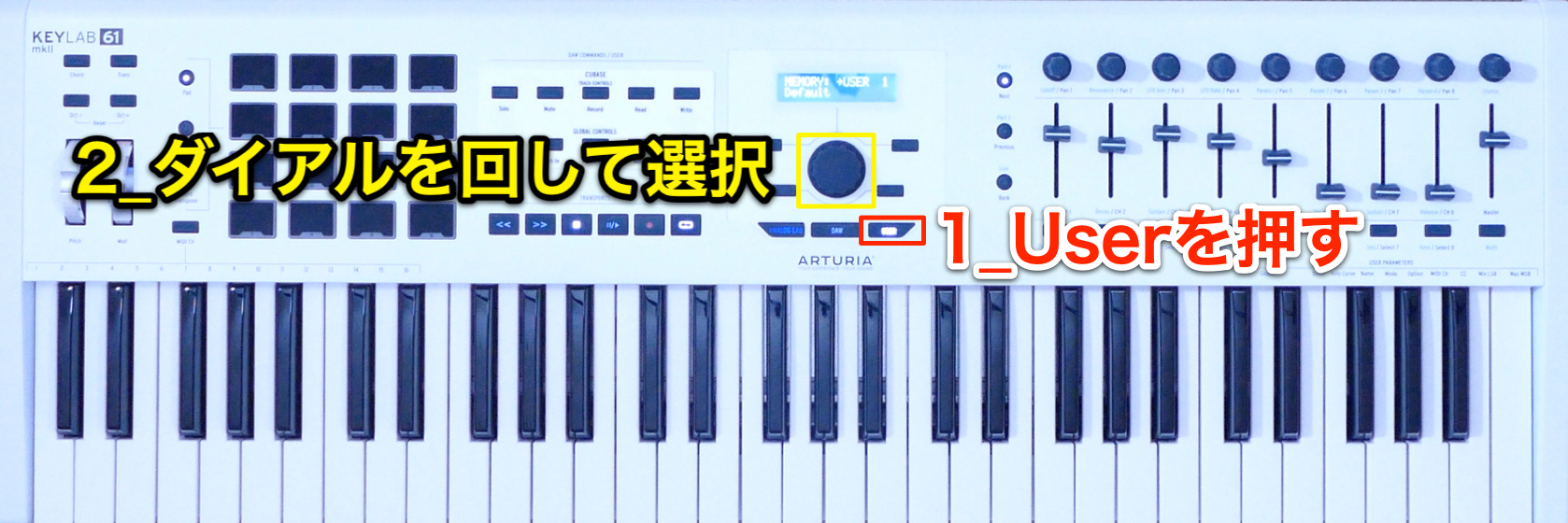 user select
