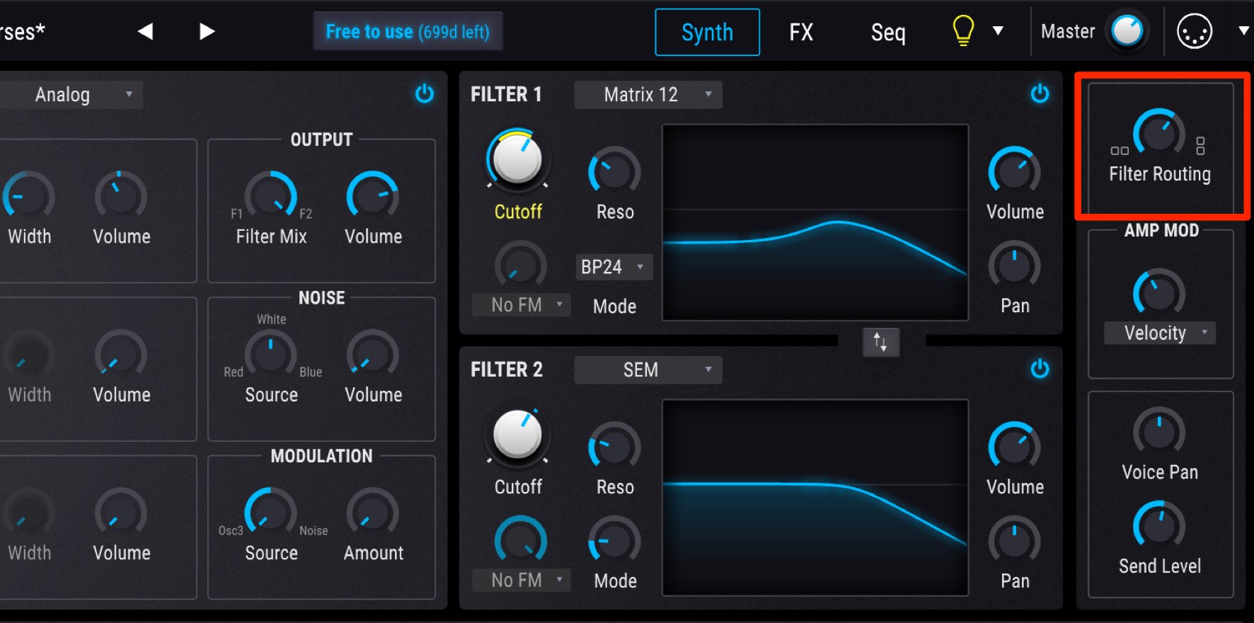 Filter Routing