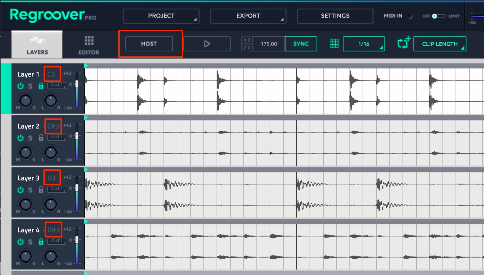 Regroover Pro HOST NOTE