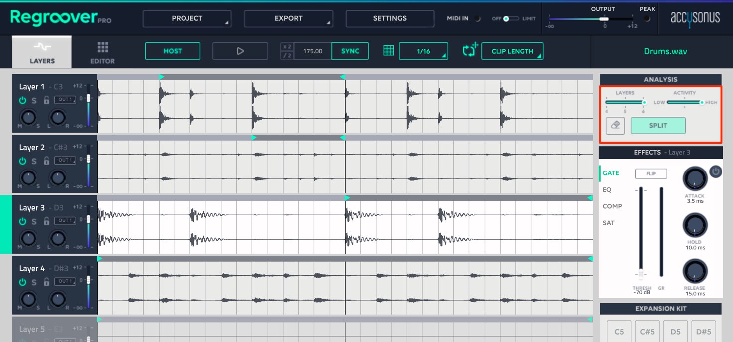 Regroover Pro Layers