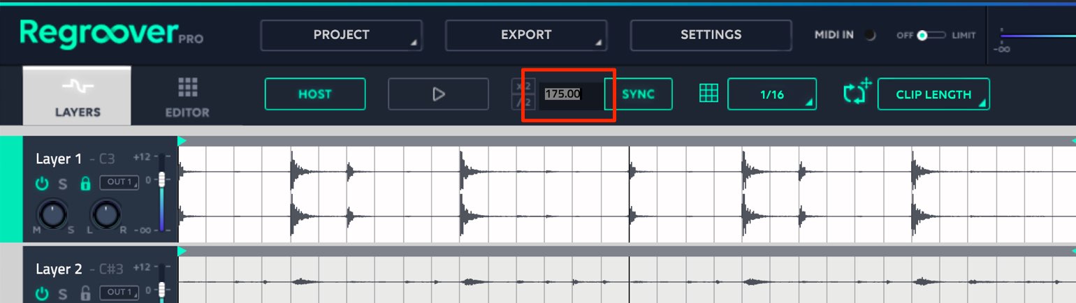 TEMPO Setting