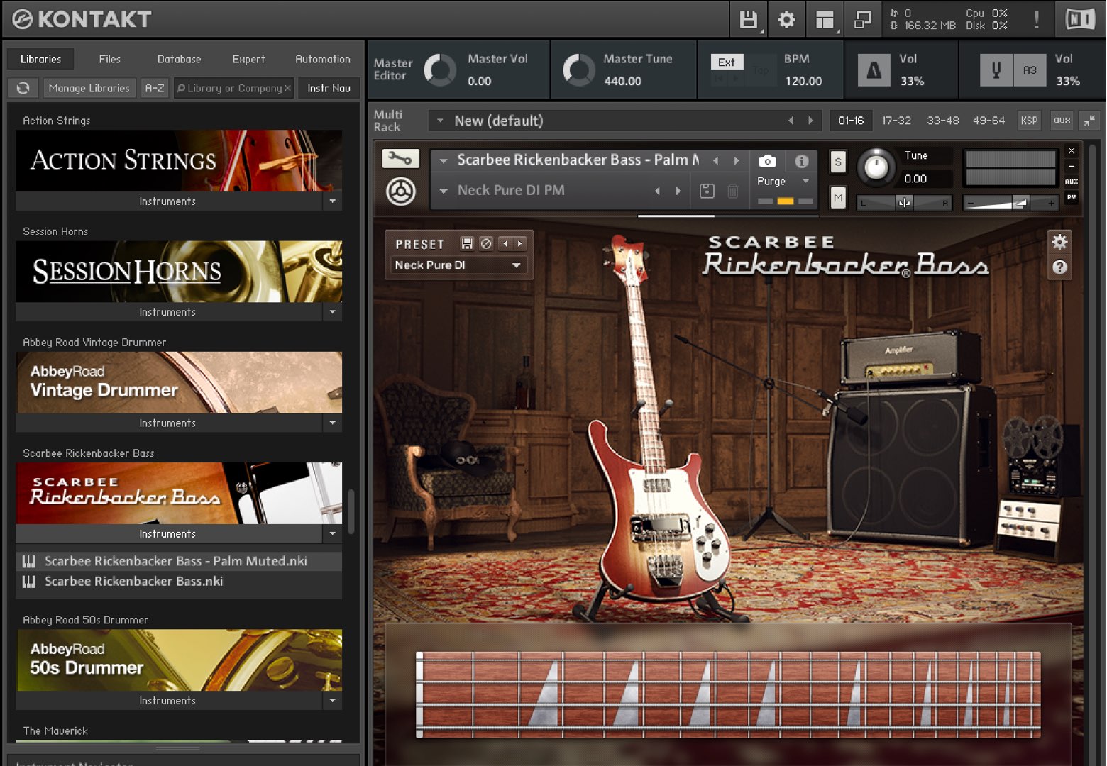 Scabee Rickenbacker Bass