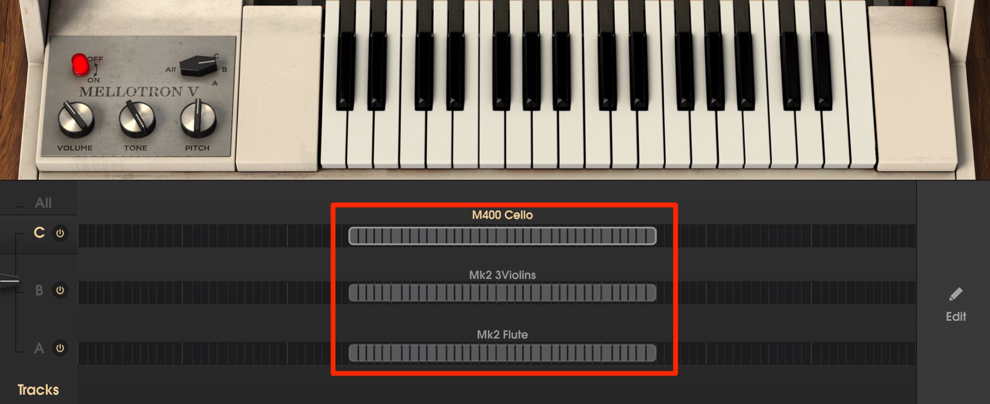 Sound Mellotron V