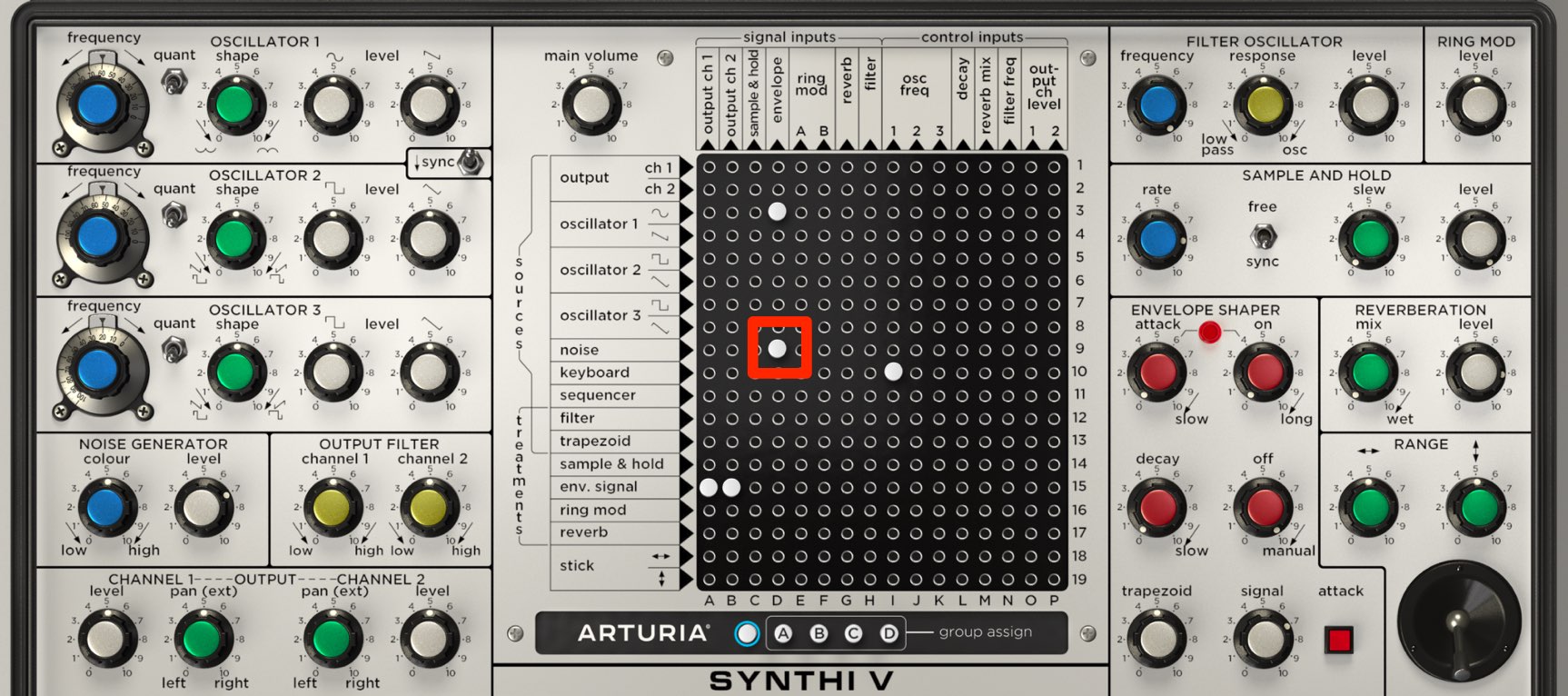 Synthi V Noise