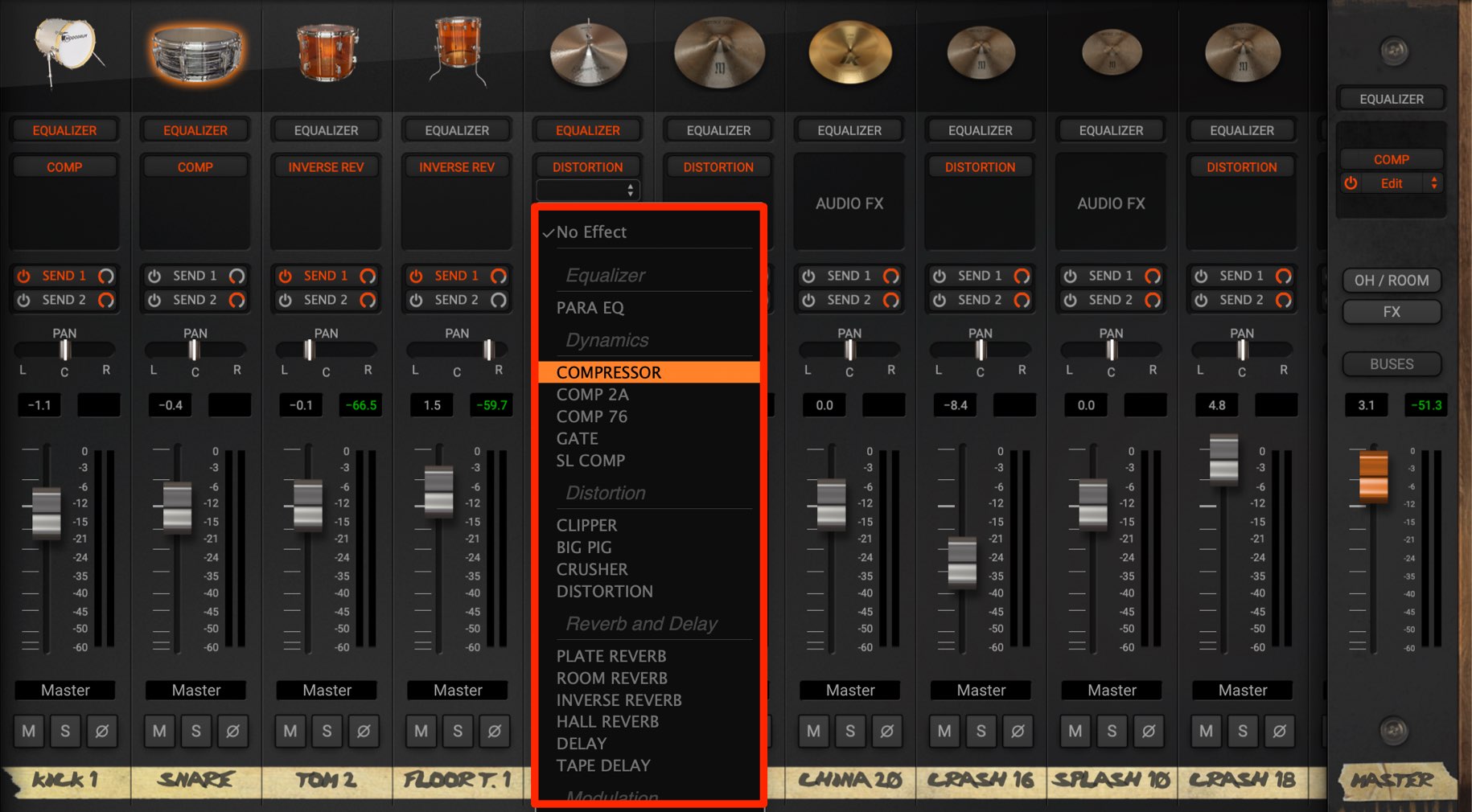 EFFECT MIXER