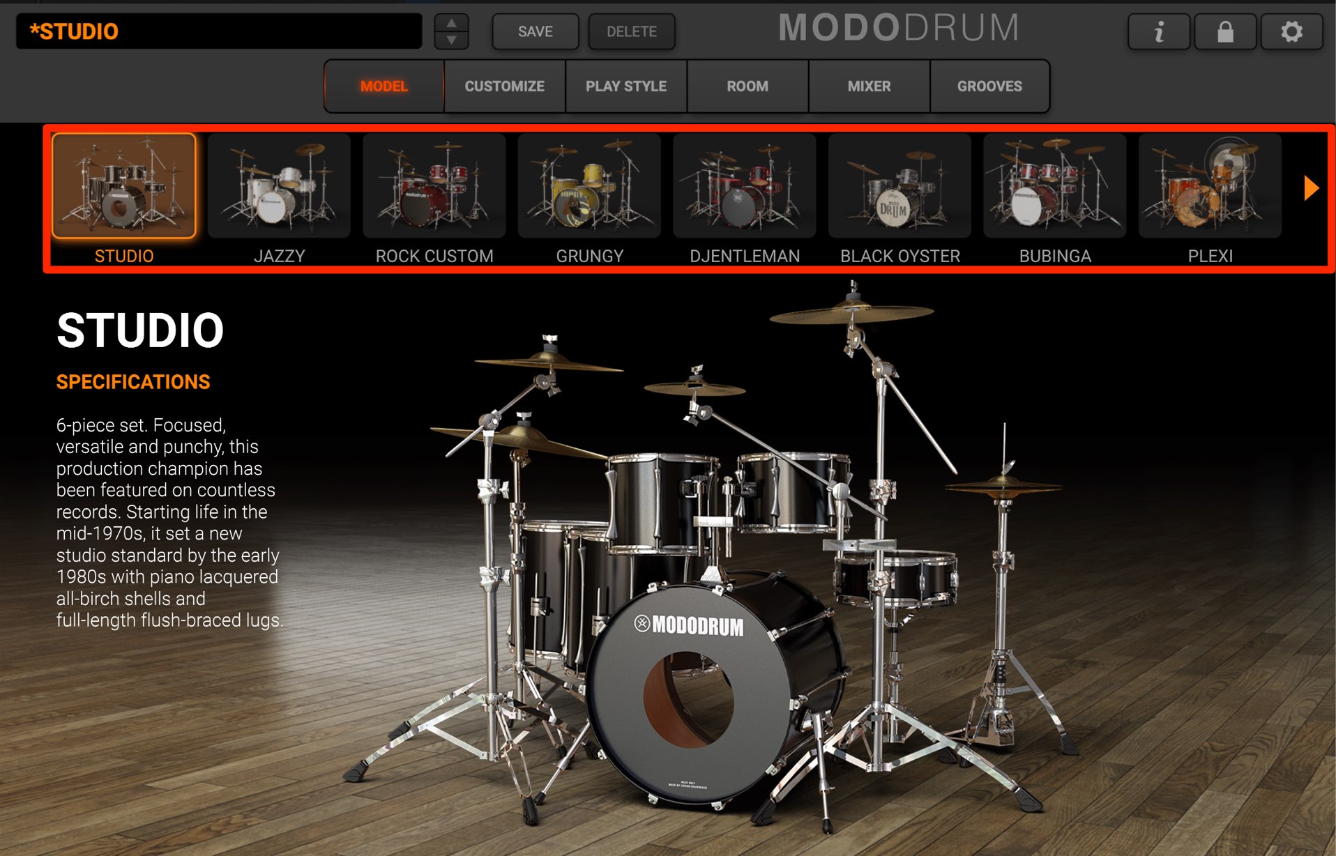 MODO DRUM SoundPreset