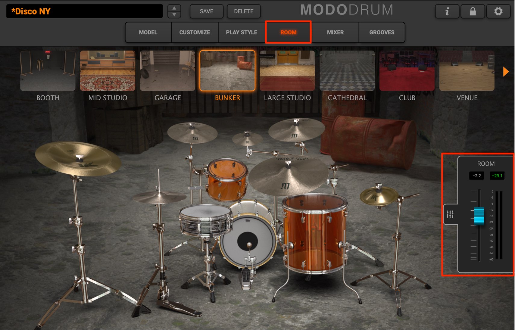 ROOM MODO DRUM