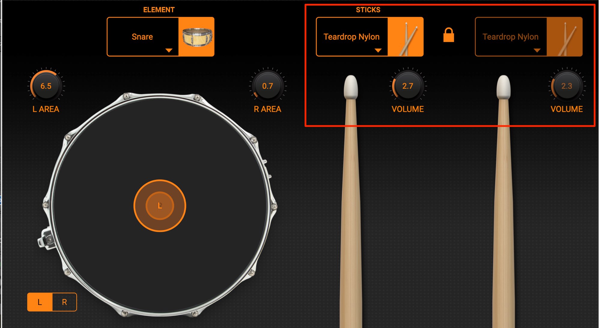 STICKS MODO DRUM