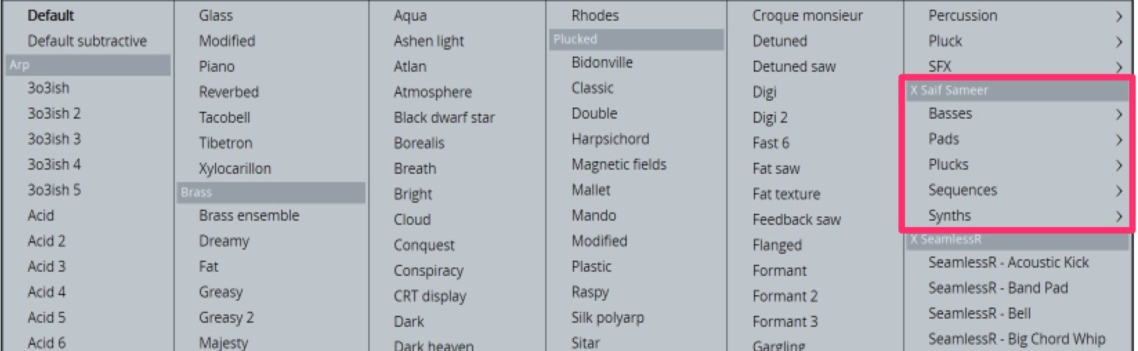 Sytrus20.5.1_Presets